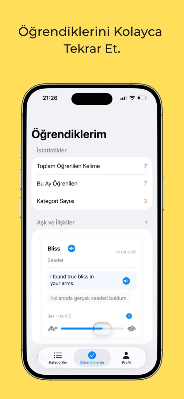 English Pro screen 4