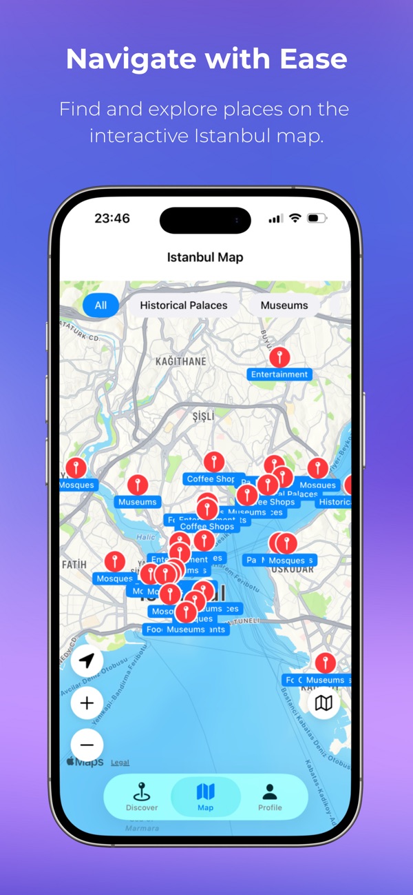 Istanbul Guide screen 3