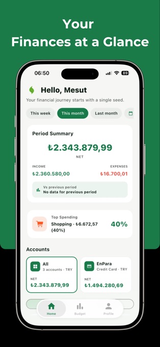 SeedMoney screen 2
